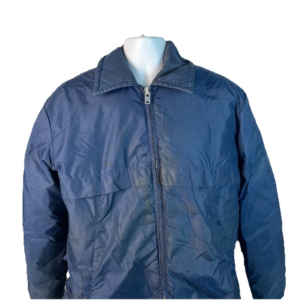 Vintage 70s Royal Down Men's Puffer Chore Jacket Coat Size Large
